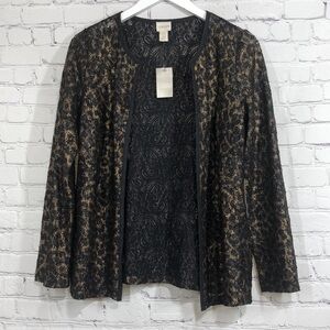 NWT Chicos blazer open